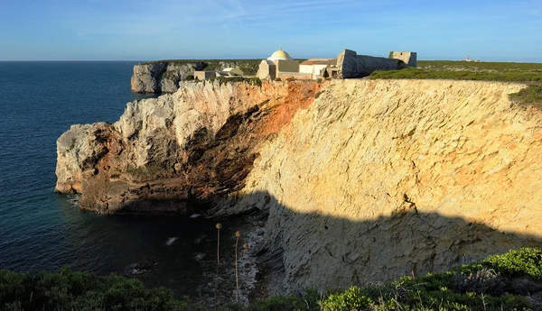 Litoral perto de Cabo São Vicente, Sagres, Portugal — Fotografia de Stock