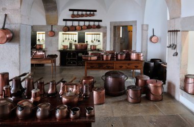 Mutfak Pena National Palace, Sintra, Portekiz