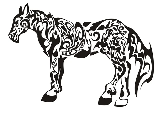 Dark horse — Stock Vector