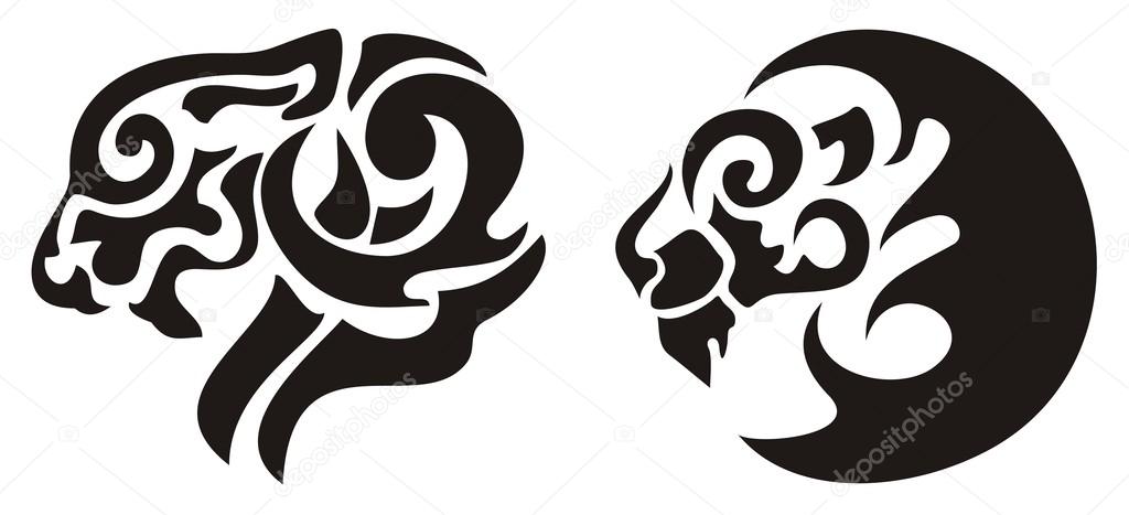 tribal lion head tattoo vector u2014 stock vector lion21 29555425 tribal lion head tattoo vector u2014 stock vector lion21 29555425