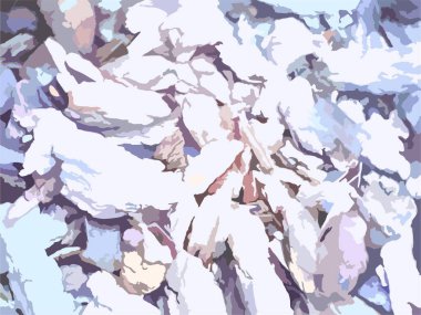 Duvar kağıdı ya da tekstil için mavi-pastel tonda dokulu doğal arkaplan. Soyut arka plan, kamuflaj, baskı ve dokular, örtüler, kumaş ürünleri gibi soğuk tonlarda ahşap yongaları taklit ediyor..