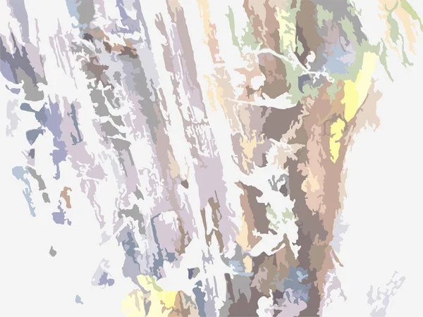 Абстрактна Кольорова Фонова Імітація Дерев Яної Структури Мохом Гранд Гниле — стоковий вектор