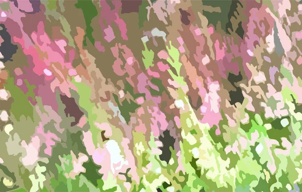 Floraler Hintergrund Rosa Grünen Tönen Für Drucke Oder Tapeten Helles — Stockvektor