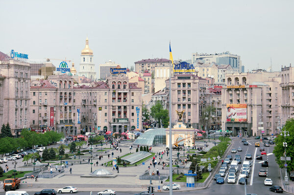 Independence Square of Kiev, Ukraine