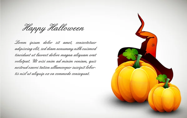 Calabazas de Halloween — Vector de stock