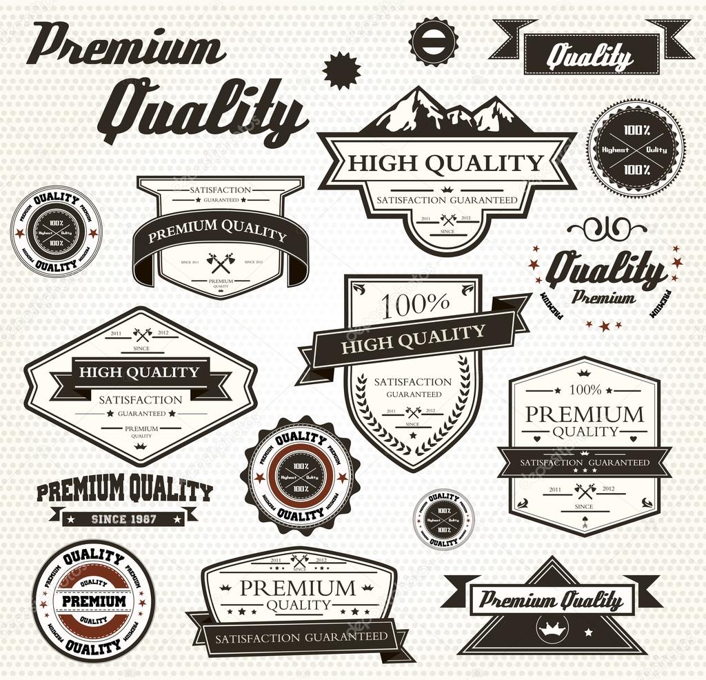 Premium Quality Labels