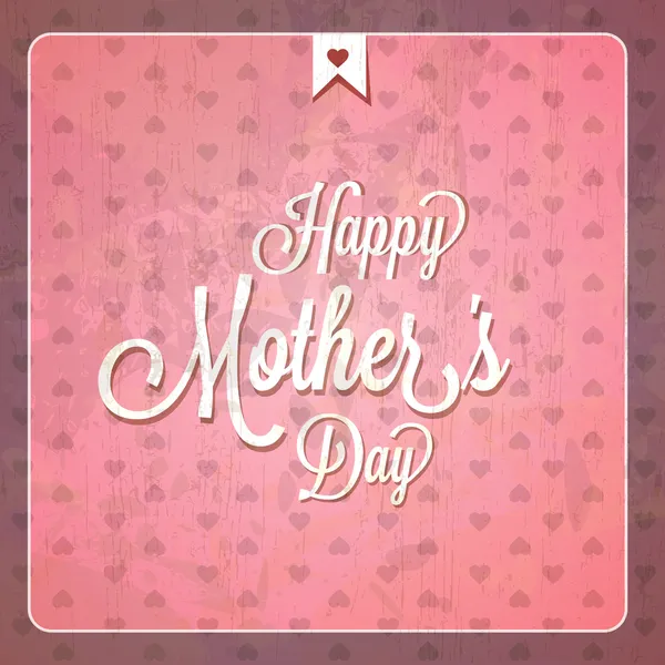 Vintage Happy Mothers Day Cards — Stock Vector