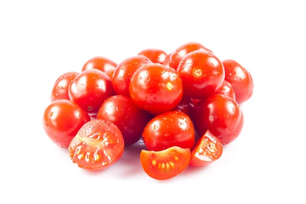 Tomaten isoliert auf weißem Hintergrund — Stockfoto