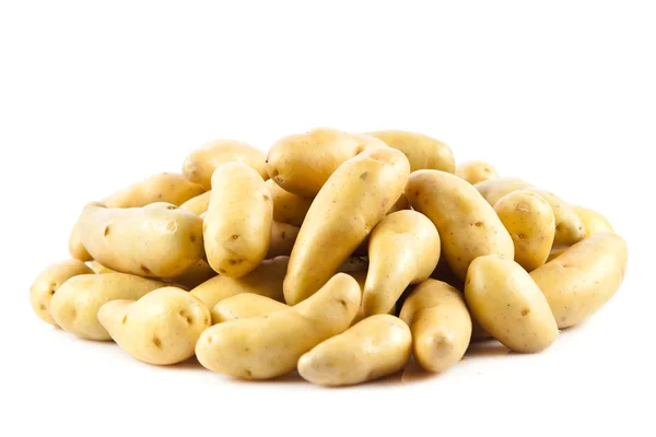 Beyaz arkaplanda izole edilmiş patates — Stok fotoğraf