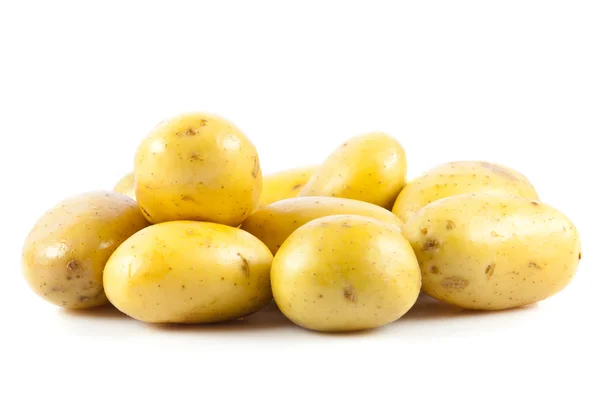 Aardappel geïsoleerd op witte achtergrond — Stockfoto