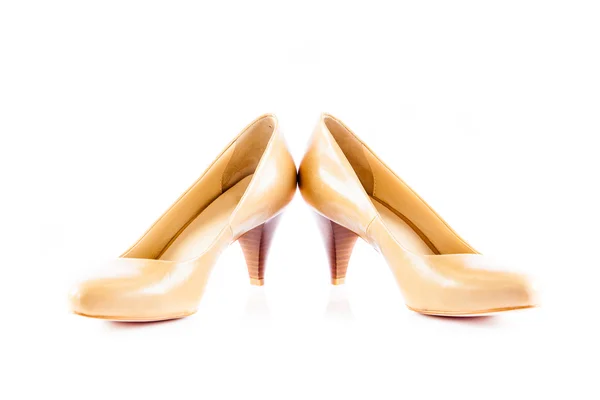 Kvinnor skor isolerad på vit bakgrund — Stockfoto