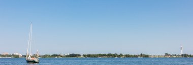 nehir Hollanda'da Oktay