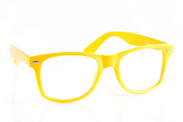 Óculos Isolados sobre fundo branco — Fotografia de Stock