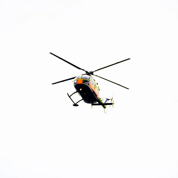 Show de helicóptero voar — Fotografia de Stock