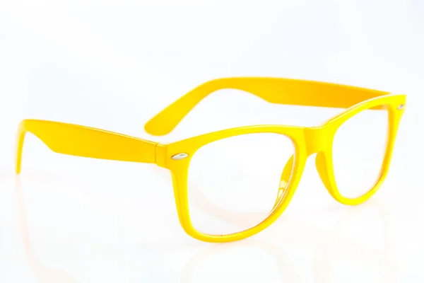 Brille isoliert auf weißem Hintergrund — Stockfoto