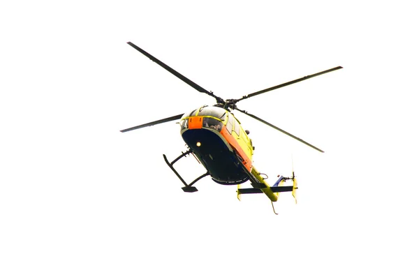 Repül a helikopter Térkép — Stock Fotó