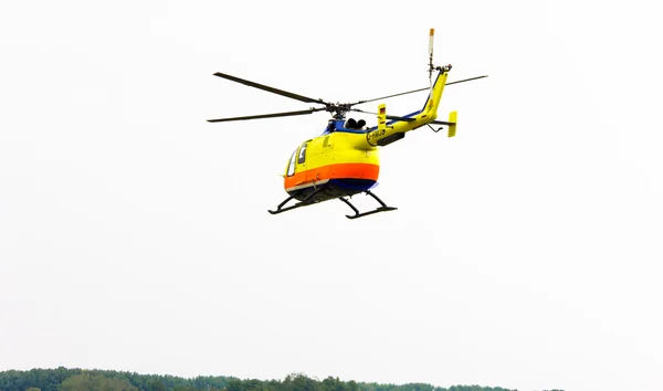 Repül a helikopter Térkép — Stock Fotó