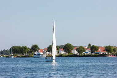 nehir Hollanda'da Oktay