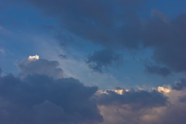 gökyüzü bulutlar günbatımı