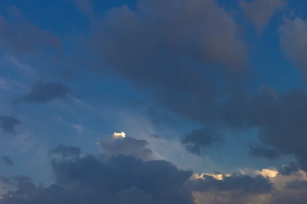 Sky clouds sunset — Stock Photo, Image