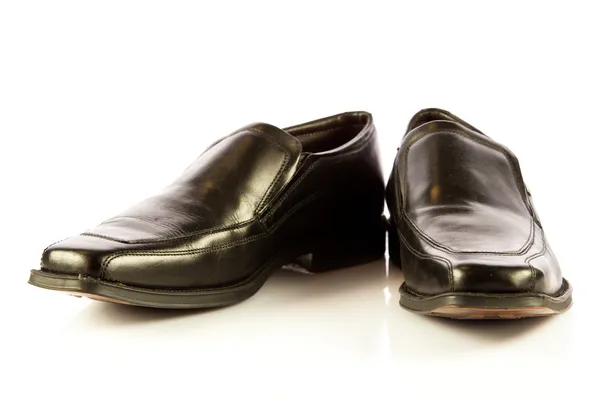 Klassieke man schoenen geïsoleerd op witte achtergrond — Stockfoto