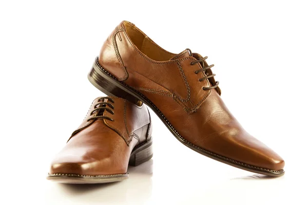 Chaussures homme classique isolé sur fond blanc — Photo