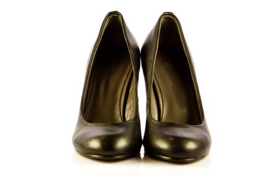 yüksek topuk ayakkabı kadınlar beyaz zemin üzerine