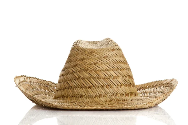 Sombrero mexicano aislado sobre fondo blanco — Foto de Stock