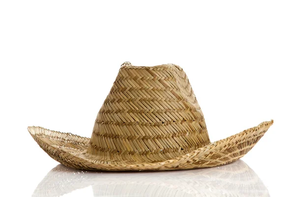 Sombrero mexicano aislado sobre fondo blanco — Foto de Stock