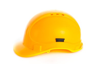 Beyaz arkaplanda izole edilmiş kask