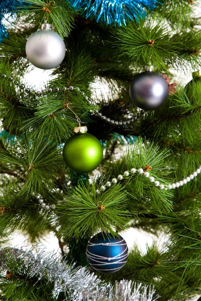 Decoraciones del árbol de Navidad —  Fotos de Stock