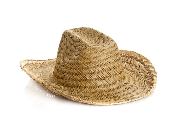 Pălărie mexicană izolată pe fundal alb — Fotografie, imagine de stoc