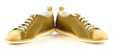 rahat ayakkabılar beyaz zemin üzerine izole