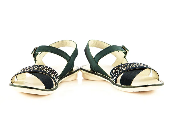 Summer shoes isolated on white background — Stock Photo, Image