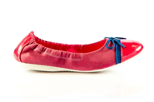 Flicka skor skor isolerad på vit bakgrund — Stockfoto