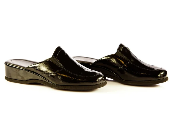Letní obuv izolovaných na bílém pozadí. příležitostné — Stock fotografie