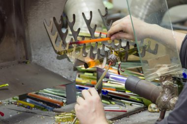 el yapımı cam figürler