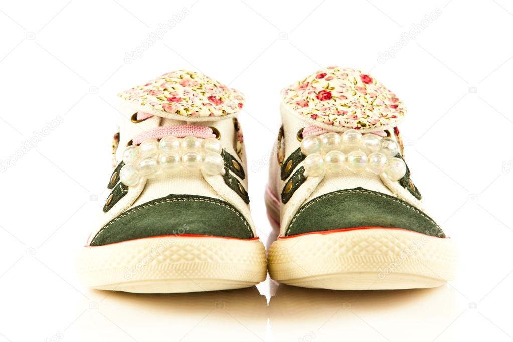 sapatos femininos para crianças