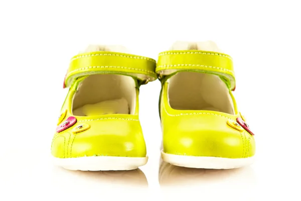 Chaussures femme isolé sur fond blanc enfant enfants beautifu — Photo