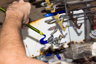 el yapımı cam yaratıcı el cam figürler