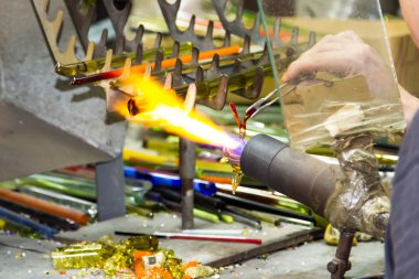 el yapımı cam yaratıcı el cam figürler