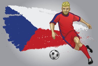 Geçmişi bayraklı Çek Cumhuriyeti futbolcusu