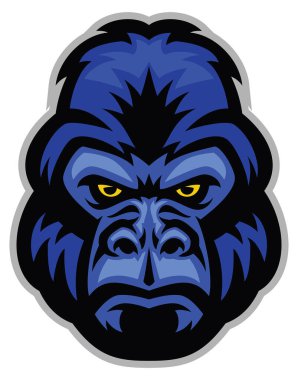 Goril kafası logosunun Maskotu