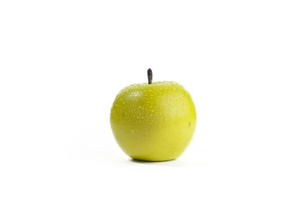 Мокрий apple — стокове фото
