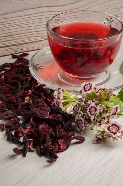 Té de hibisco — Foto de Stock