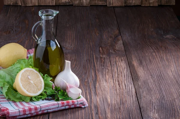 Salad dressing — Stock Photo, Image