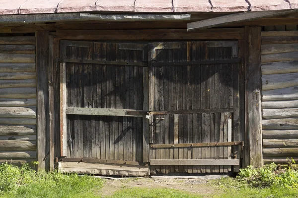 Old wooden gate — Stock Photo, Image