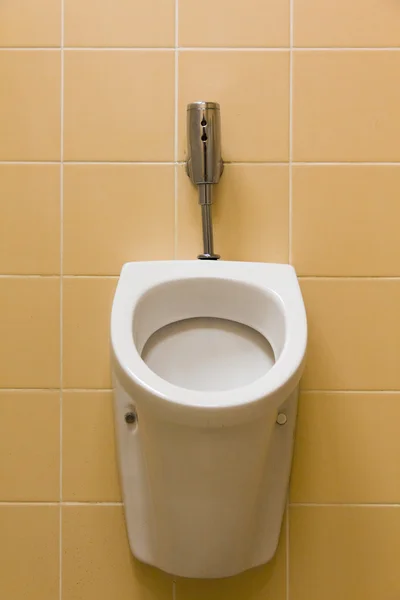 Urinal in public bathroom — Stock Photo, Image
