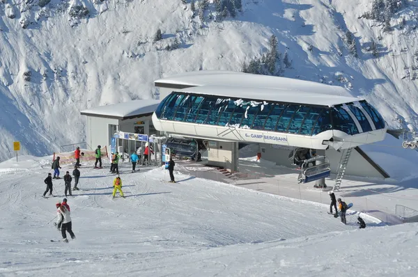 Estación de esquí, Alpes australianos — Foto de Stock