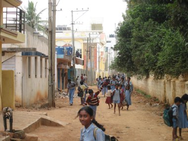 Bangalore okul çocukları